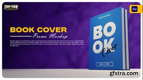 Videohive Book Cover Promo Mockup 54826254