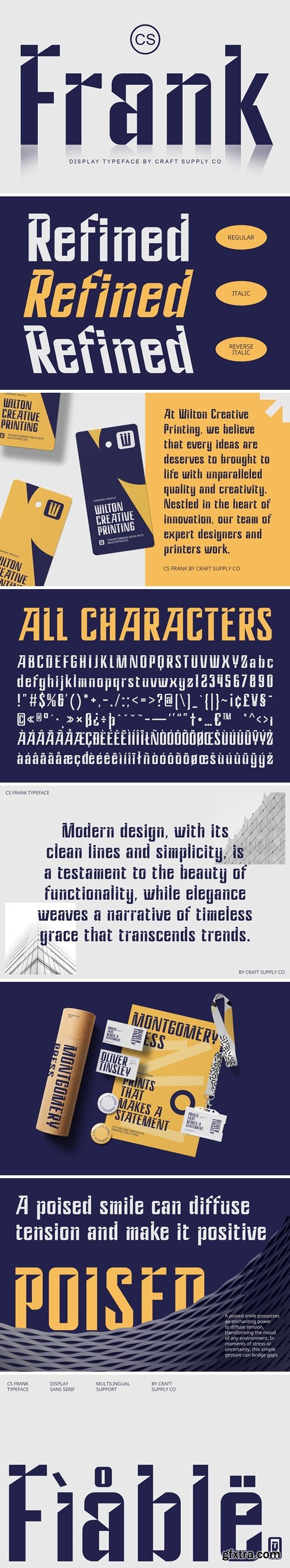 CM - Frank – Solid Font 286224748