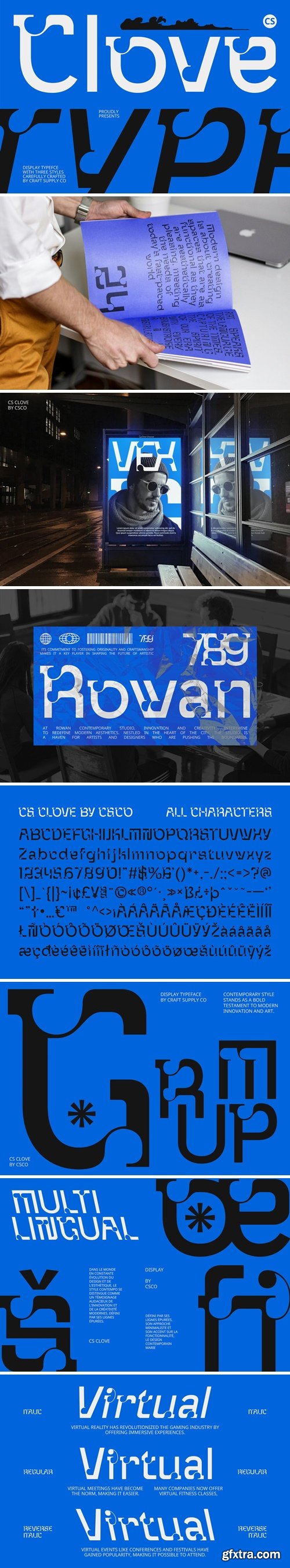 CM - CS Clove – Display Font 283798799