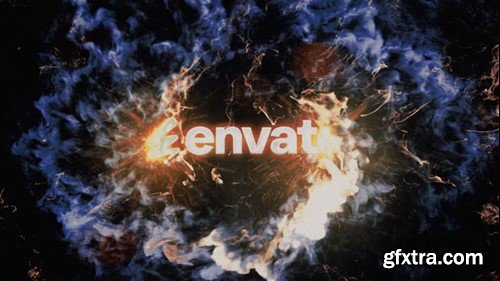 Videohive Vortex Fire Logo Reveal 54829908