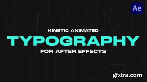 Videohive Kinetic Title Pack 54840857