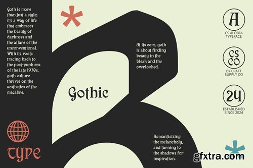 Alodia – Gothic Font J4FWWG6