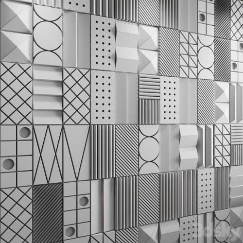 Lithea Maioliche di pietra 3d wall tiles