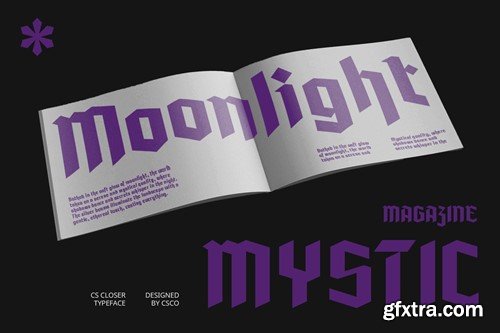 Closer – Gothic Font 5Y8Y858