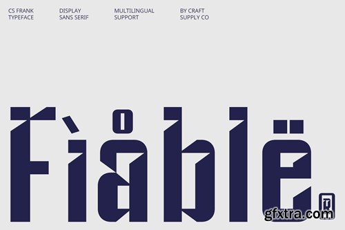 Frank – Solid Font 9CZM9RS