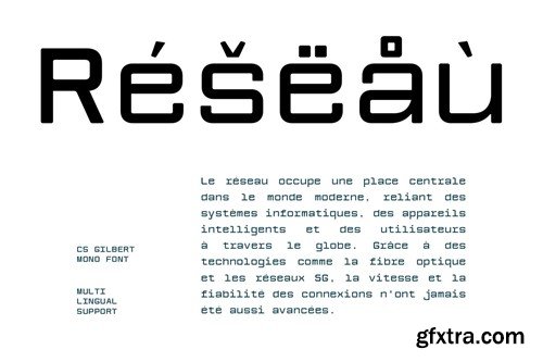 Gilbert Mono – Monospace Font YWTDFGQ