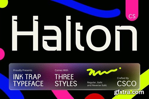 Halton – Inktrap Font TCKF5J7