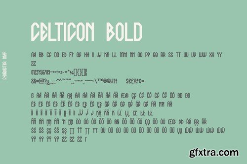 Celticon Font Family M7YKMNF