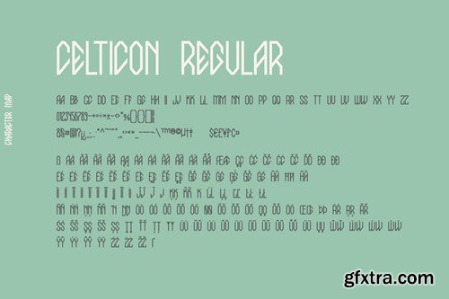 Celticon Font Family M7YKMNF