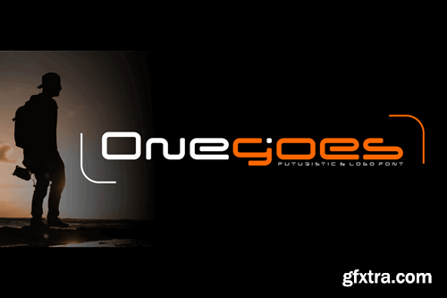 Onegoes - Futuristice and Logo Font LND7VL7