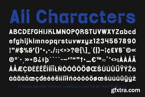 Helga – Inktrap Font RUERPDK