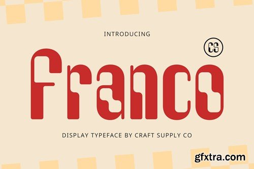 Franco – Display Font K7NZV7Z