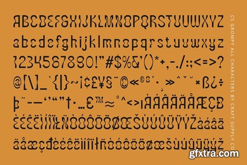 Grompy – Psychedelic Font KRGFTHE