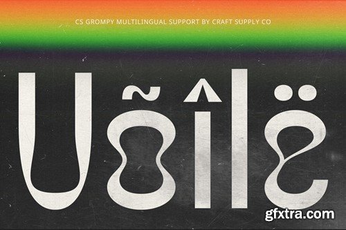 Grompy – Psychedelic Font KRGFTHE