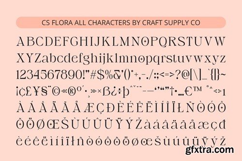 Flora – Elegant Font 4YMY8ZY