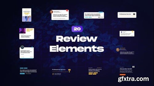 Videohive Review & Rating Elements 54876919