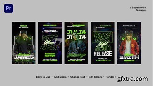 Videohive Concert Party Instagram Stories 54886198