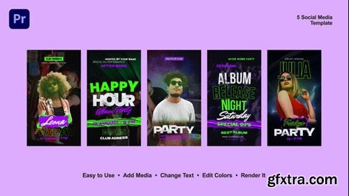 Videohive DJ Party Instagram Stories 54886407