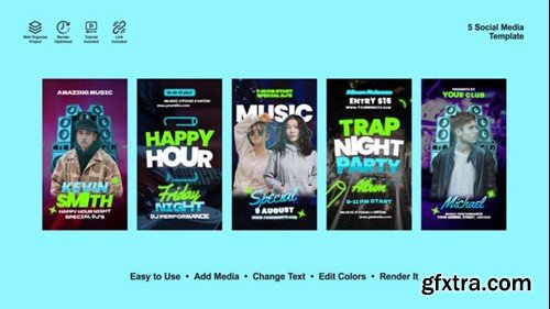 Videohive Friends Party Instagram Stories 54886464