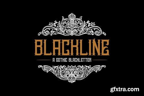 Dwaycome Gothic Blackletter Display Fonts EM5K4QV