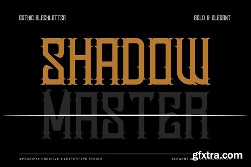 Dwaycome Gothic Blackletter Display Fonts EM5K4QV