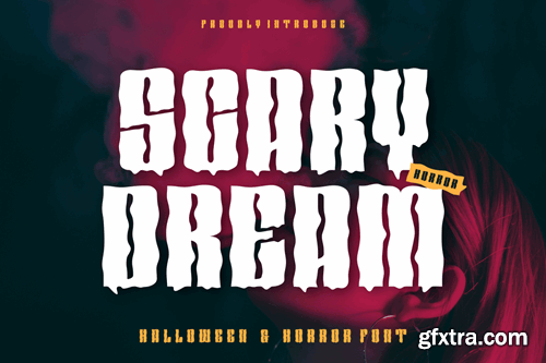 Scary Dream - Halloween & Horror Font BXUS9N9