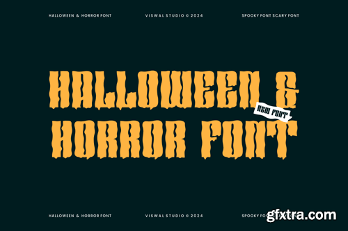 Scary Dream - Halloween & Horror Font BXUS9N9