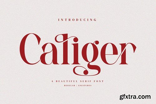 Caliger Beautiful Serif Font LR6RMCF