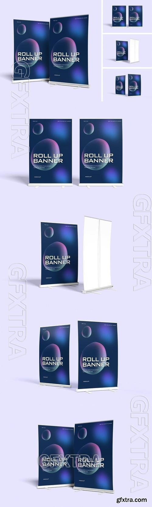 Roll Up Banner Mockup 2M672RF