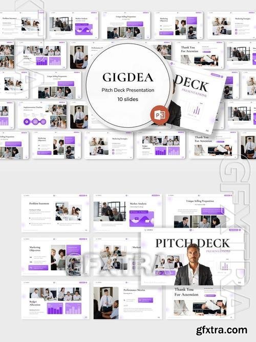 Gigdea - Pitch Deck Powerpoint A7XQRSA