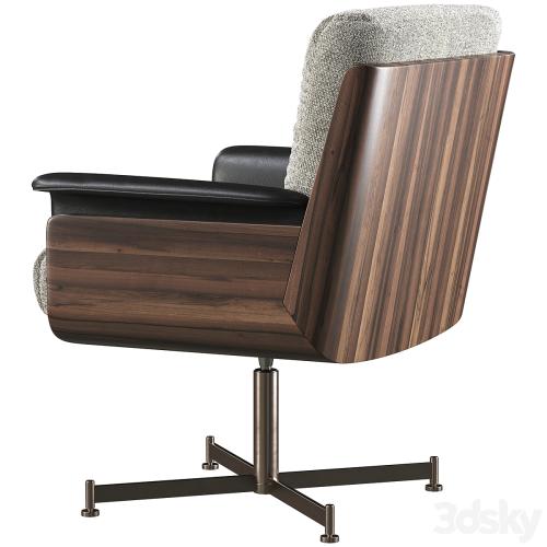 Office chair Minotti Daiki Studio