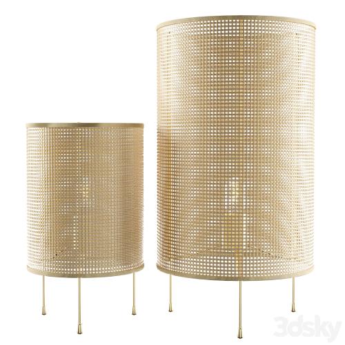 Zara Home Rattan Lamp