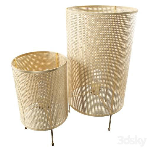 Zara Home Rattan Lamp