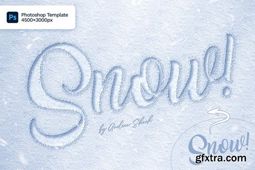 Snow Effect Template YG8CFUE