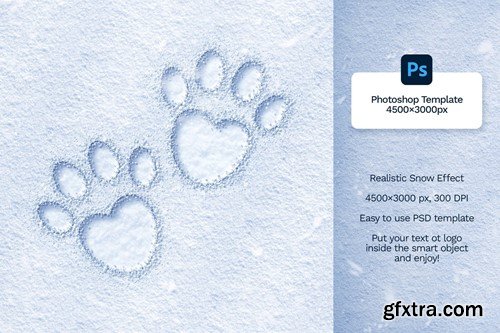 Snow Effect Template YG8CFUE