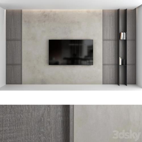 TV wall set 09