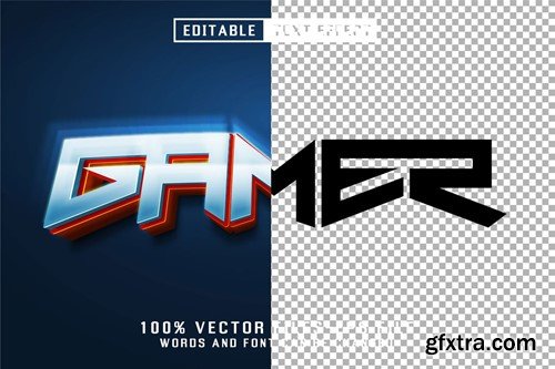 Gamer 3d Text - Editable Text Effect RHV4SRX