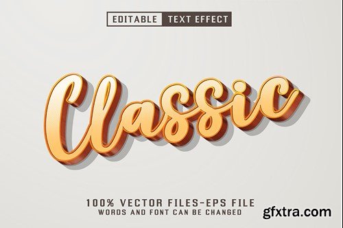 Vintage 3d Text - Editable Text Effect HPFYPMK