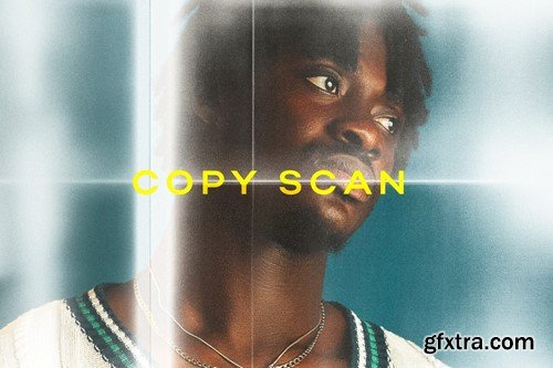 Copy Scan Photo Effect & Textures 64W9HTG