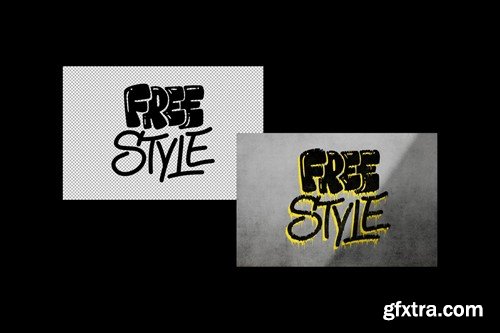 Smudged Urban Graffiti Text Effect V3MVJAA