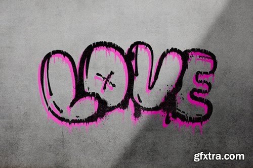 Smudged Urban Graffiti Text Effect V3MVJAA