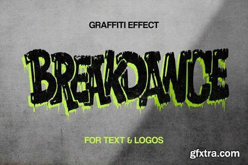 Smudged Urban Graffiti Text Effect V3MVJAA