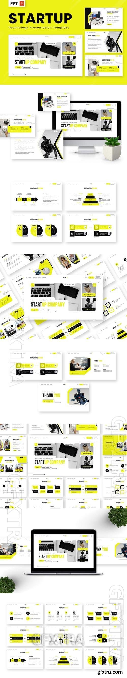 Startup - Technology Powerpoint Templates 27KAPP8