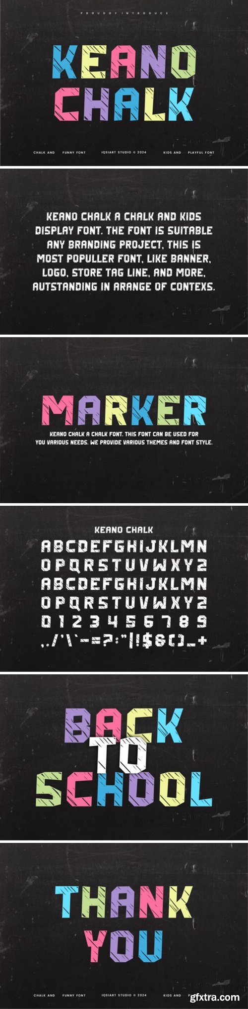 Keano Chalk Font