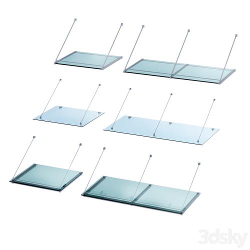 Glass Visor Set