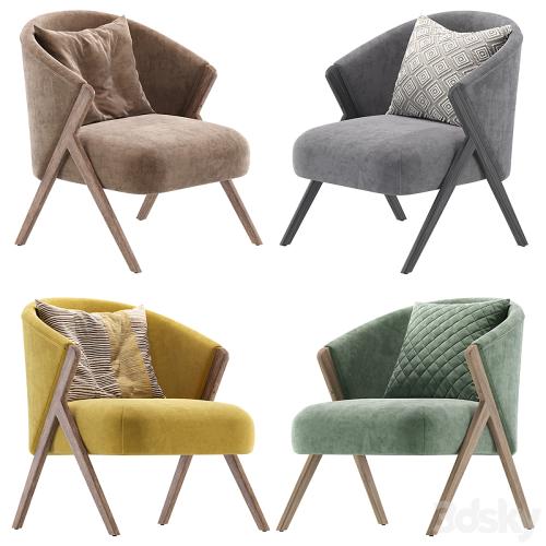 Upholstered Boucle Armchair Zara Home