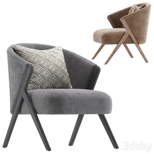 Upholstered Boucle Armchair Zara Home