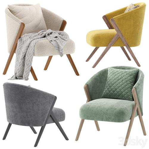 Upholstered Boucle Armchair Zara Home