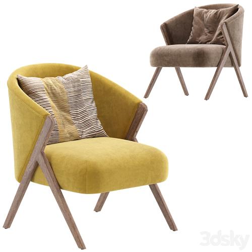 Upholstered Boucle Armchair Zara Home