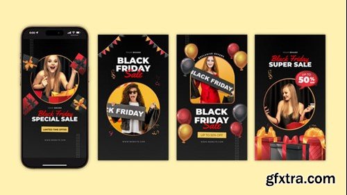 Videohive Black Friday Instagram Stories 54873312